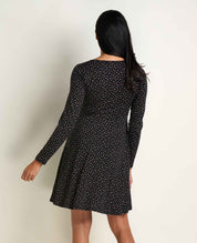 Freesia Long Sleeve Wrap Dress