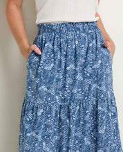 Sunkissed Tiered Midi Skirt