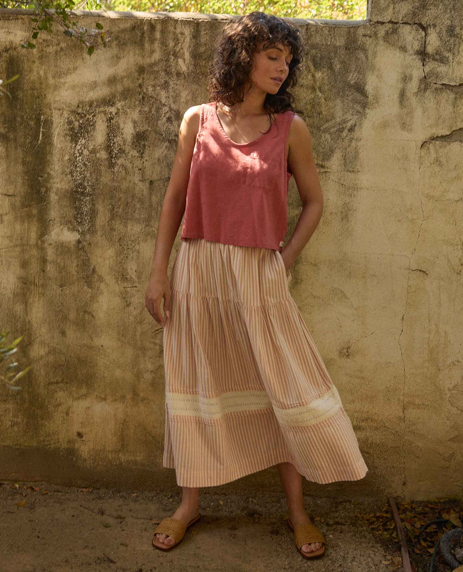 Airscape Midi Skirt
