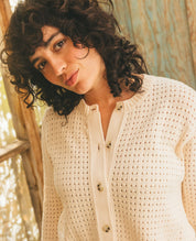 Bianca Pointelle Cardigan