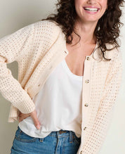 Bianca Pointelle Cardigan