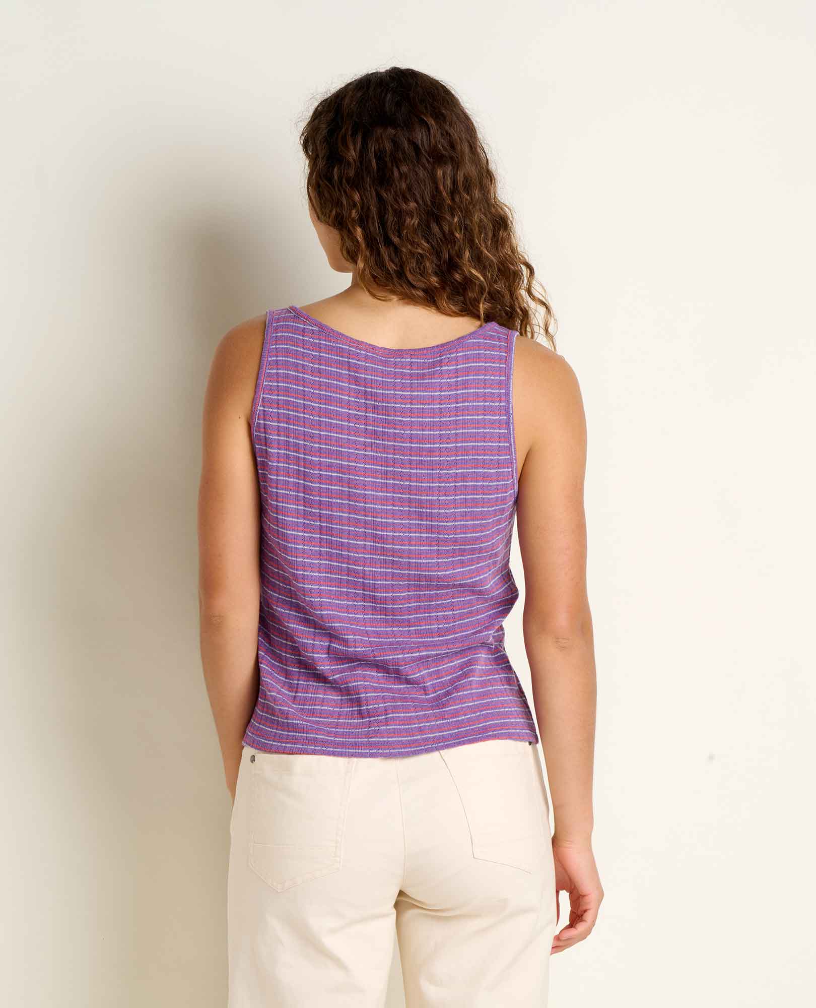 Foothill Pointelle Henley Tank