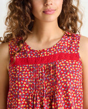 Manzana Pin Tuck Tank