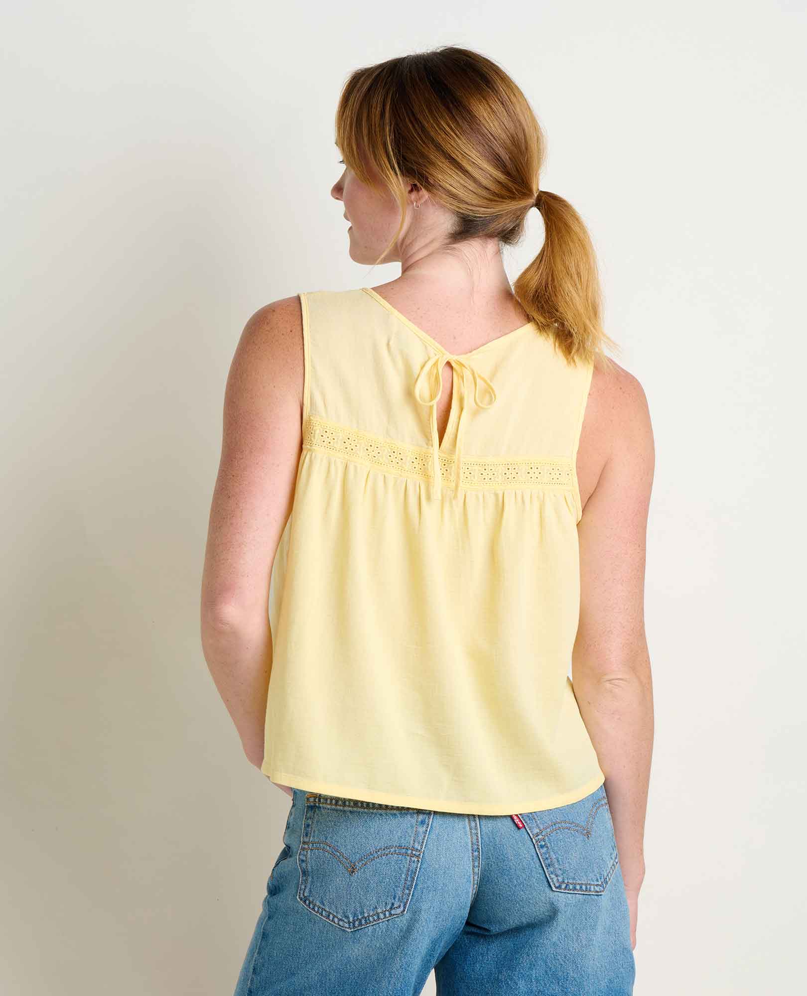 Manzana Pin Tuck Tank