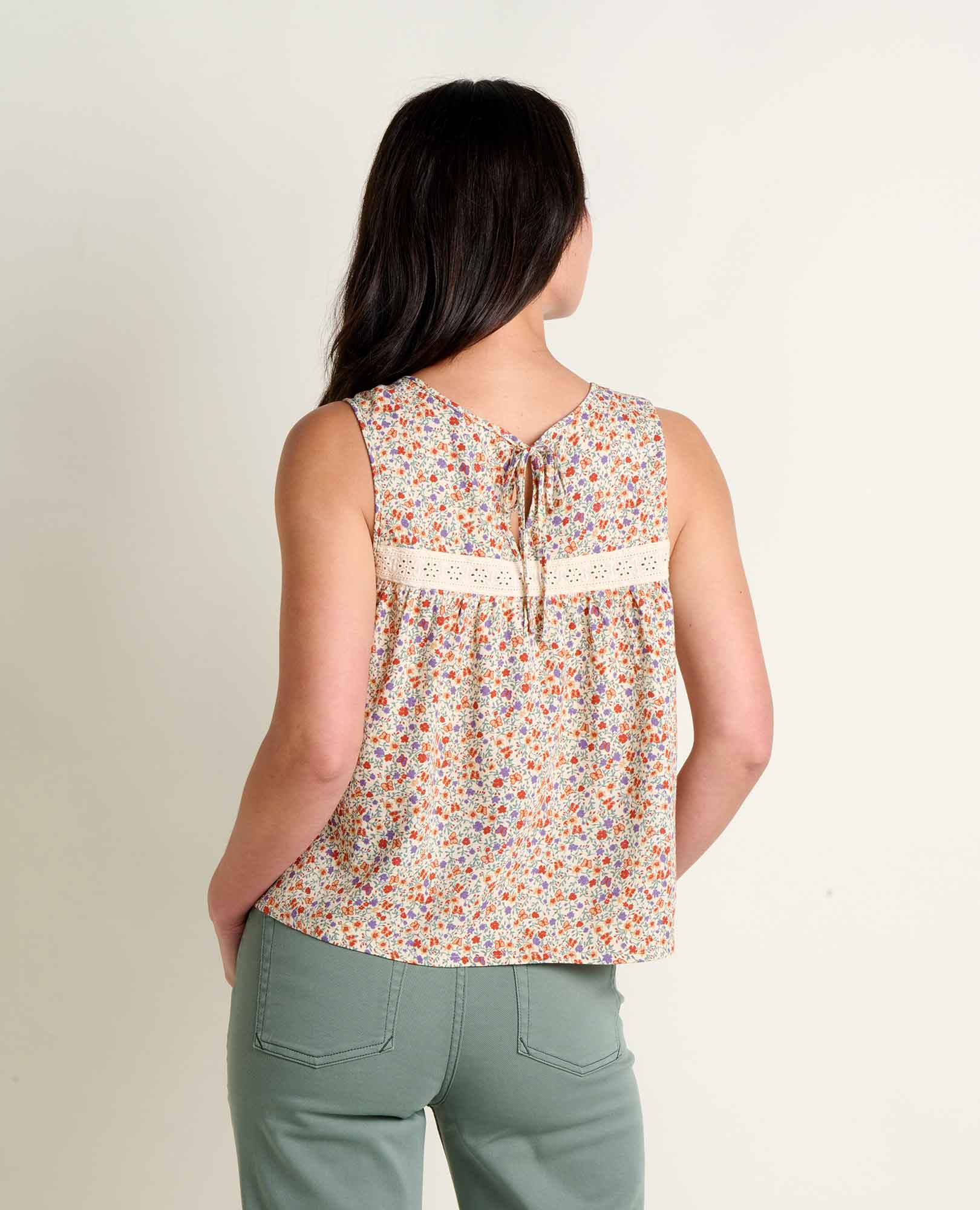 Manzana Pin Tuck Tank