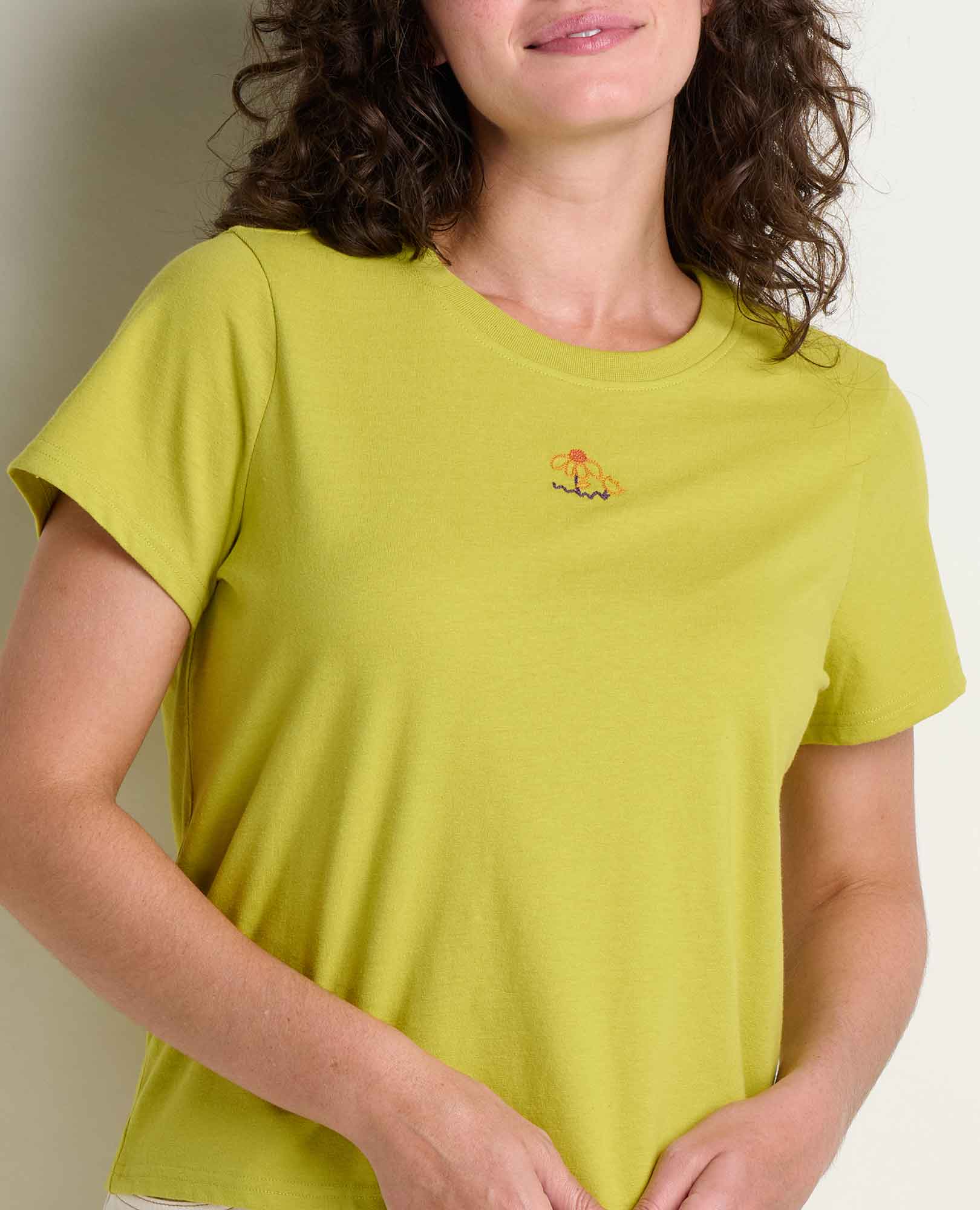 W's Re-Form Crew Embroidered