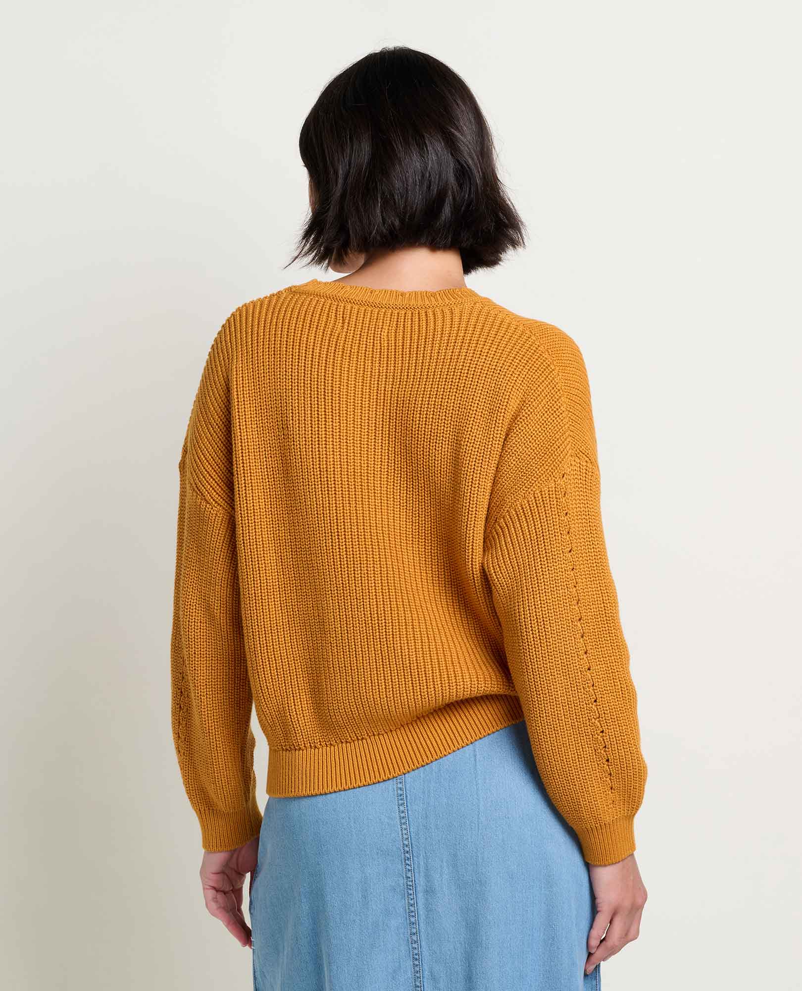 Bianca Shaker Crew Sweater