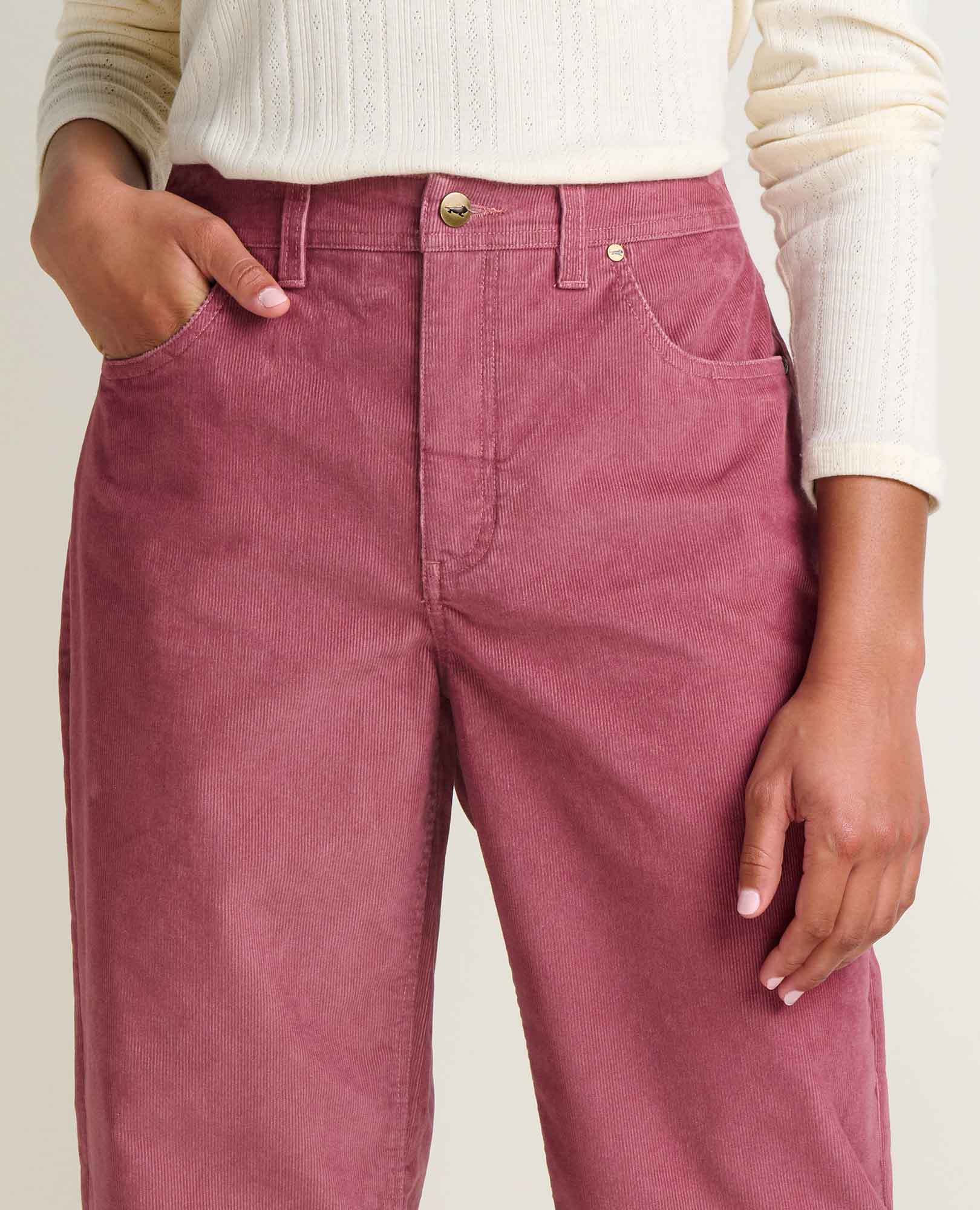 Women's Coaster Corduroy Wide Leg Pant