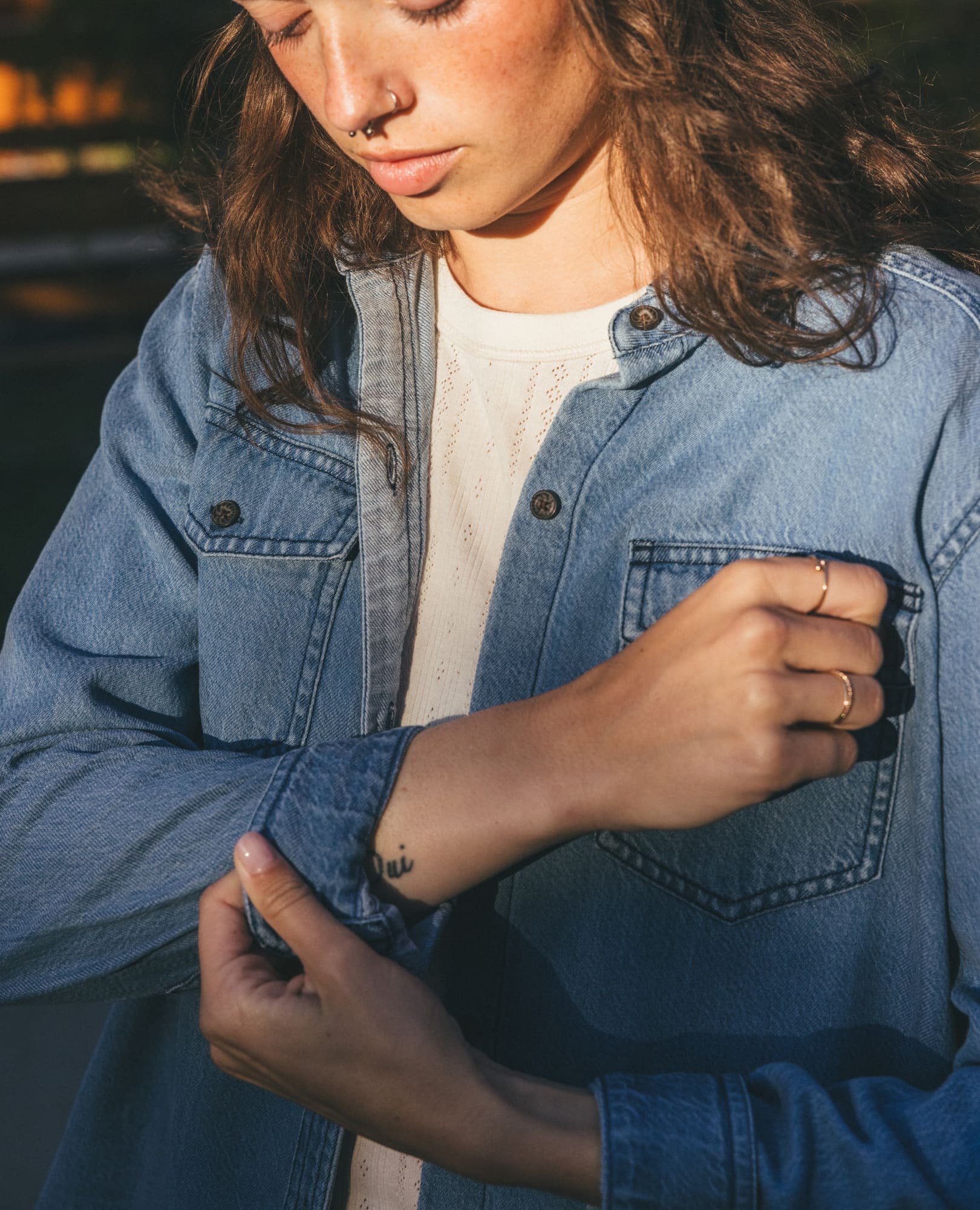 Women's Piñon Soft Denim Shirt