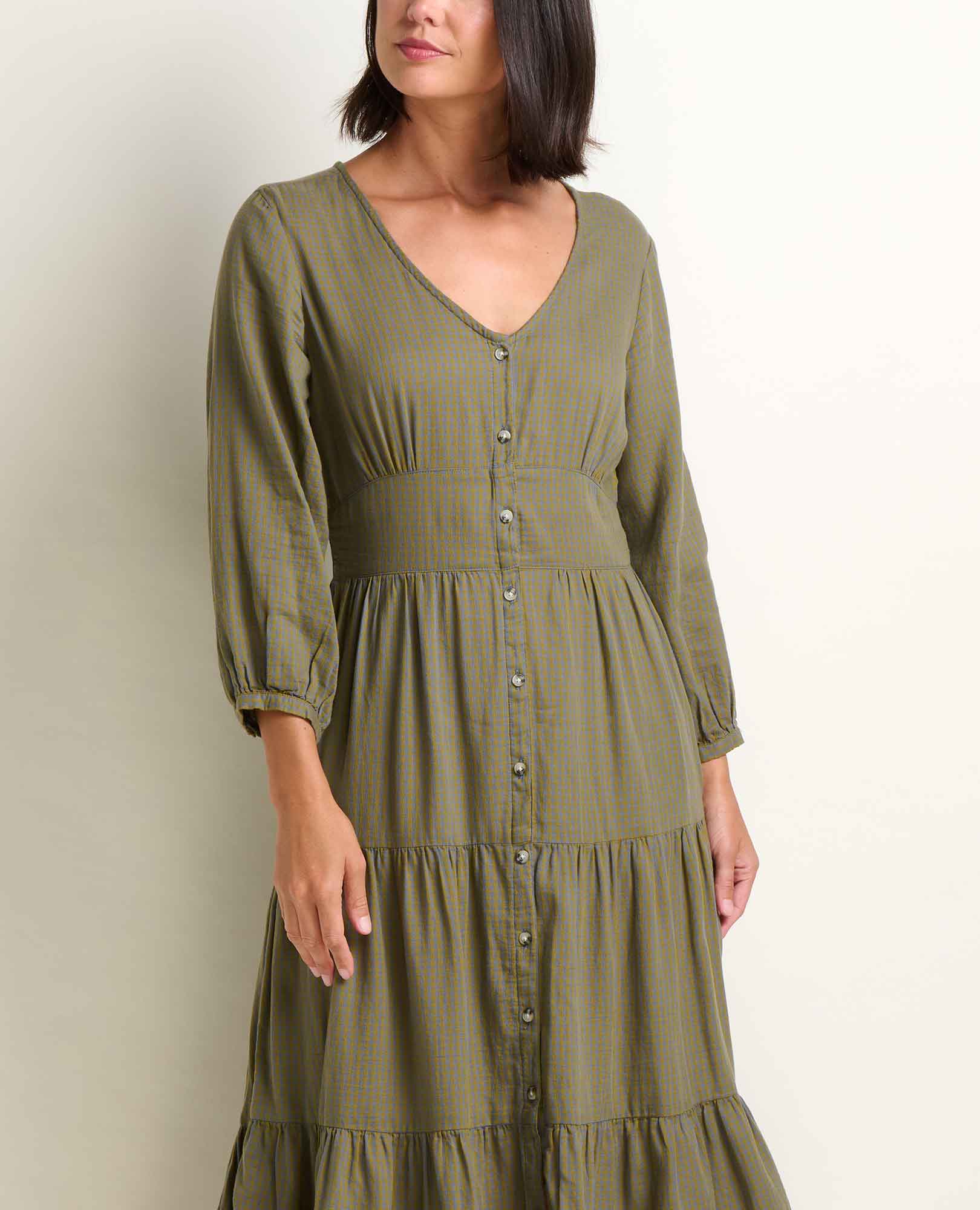 Manzana Tiered Midi Dress