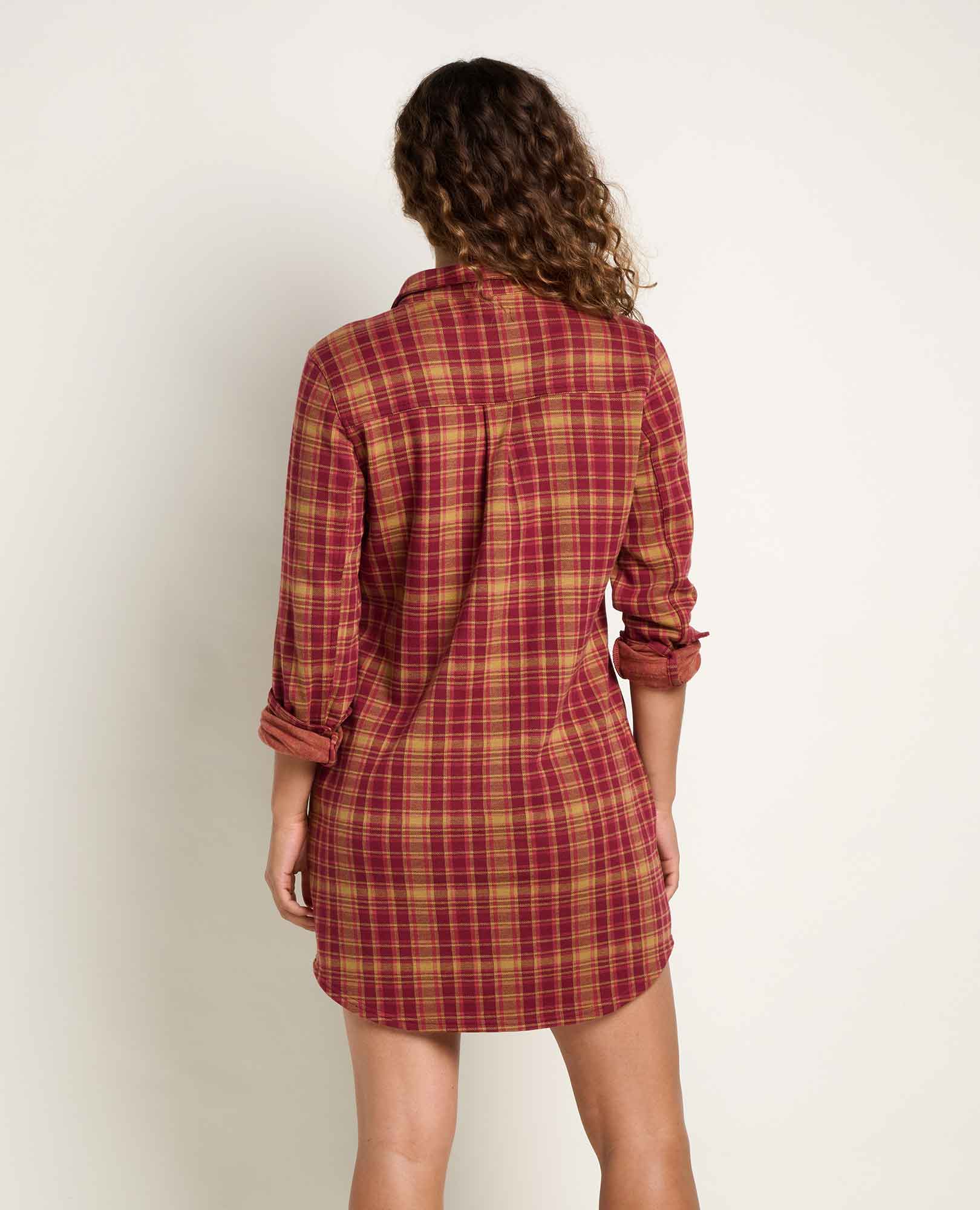 Shadowbrook Soft Knit Shirt Dress