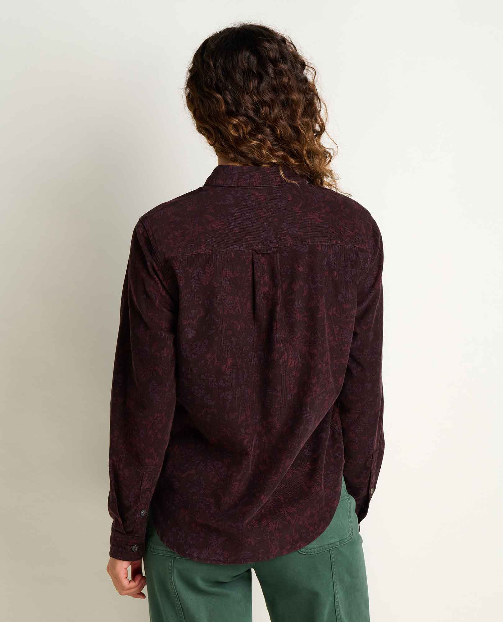 Cattail Corduroy Long Sleeve Shirt