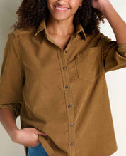 Cattail Corduroy Long Sleeve Shirt
