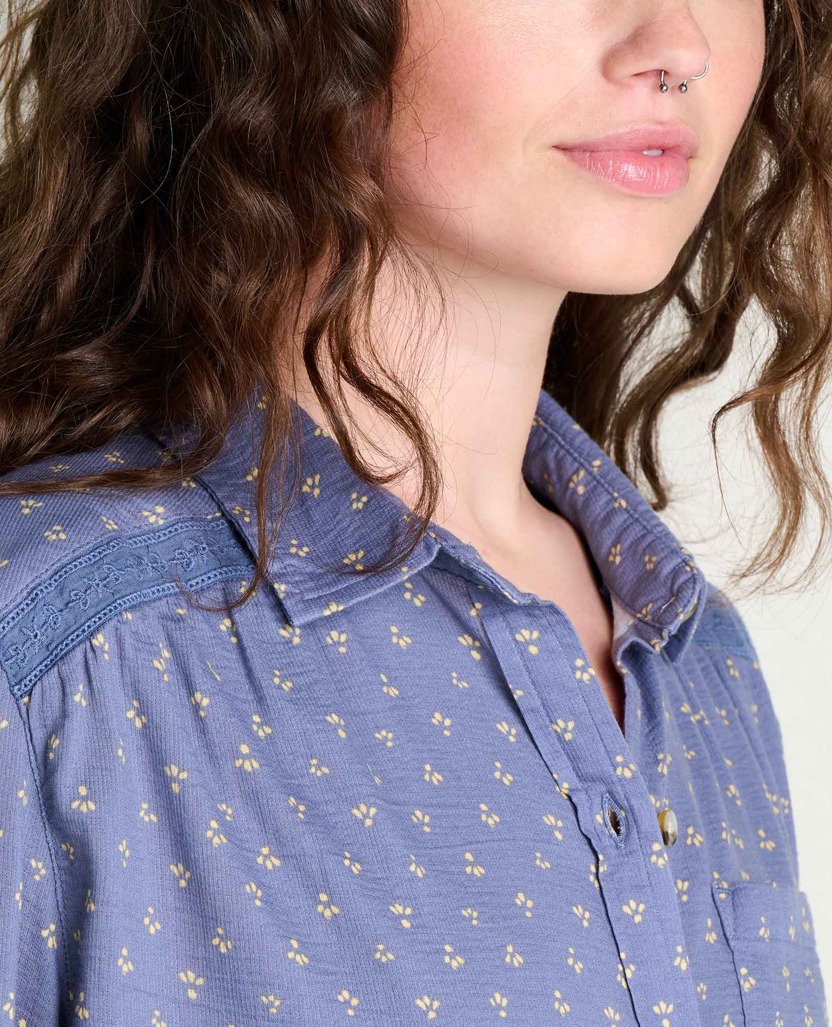 Manzana Boxy Long Sleeve Shirt