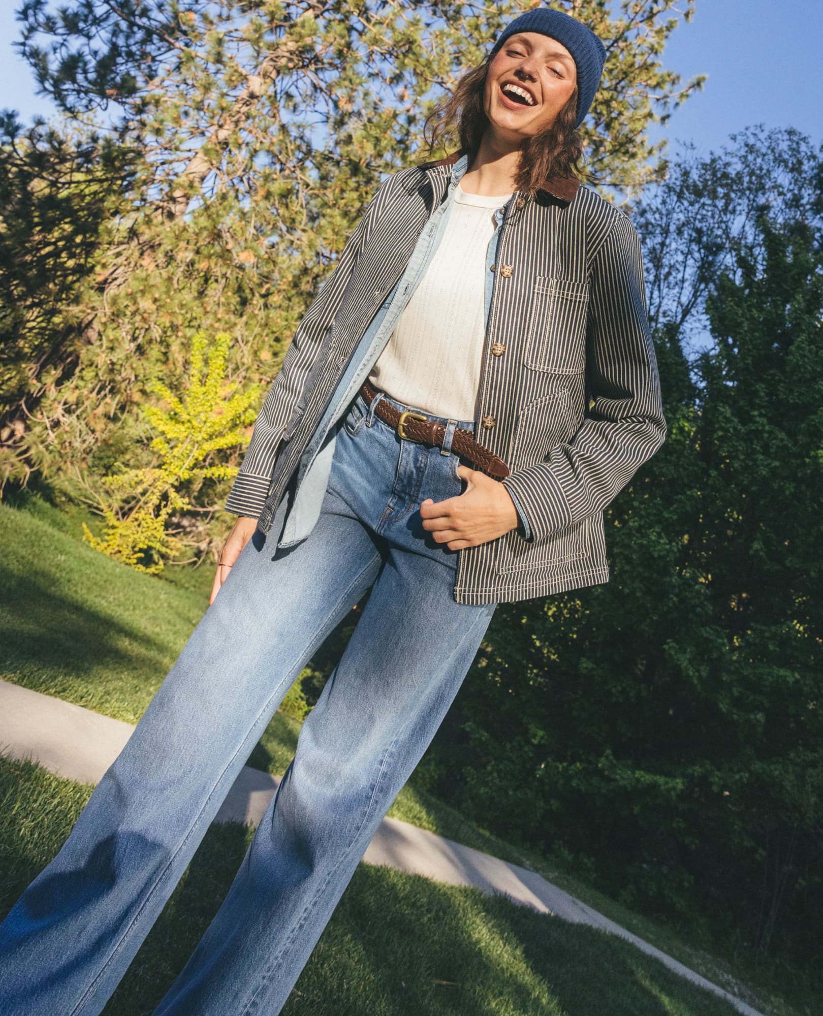 Women's Tamarack Wide Leg Blue Jean