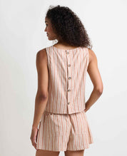 Taj Hemp Button Back Tank