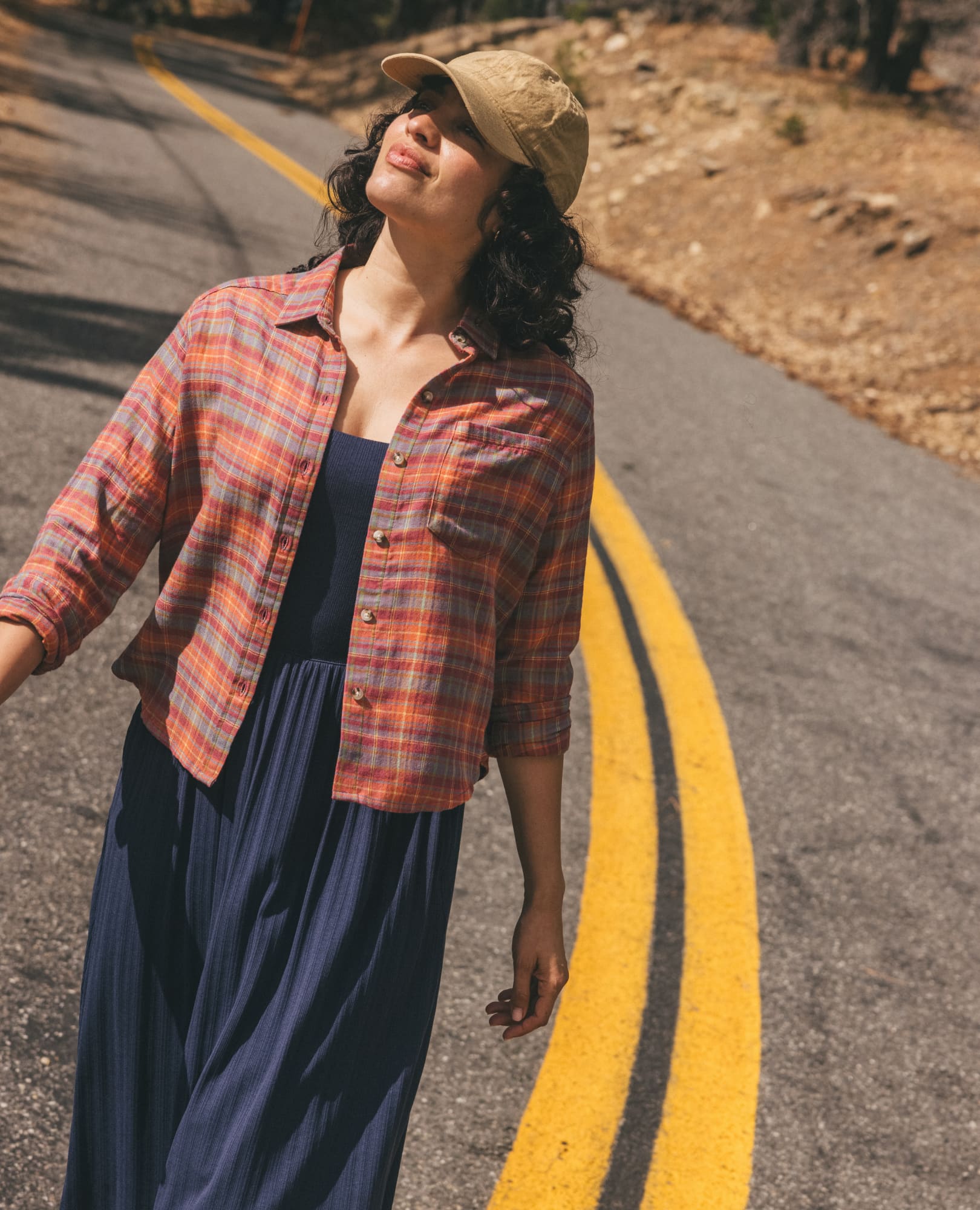 Re-Form Flannel Boxy Shirt