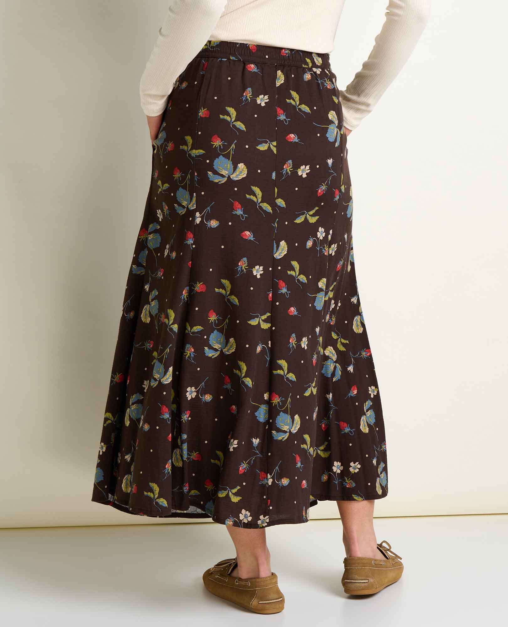 Manzana Paneled Midi Skirt