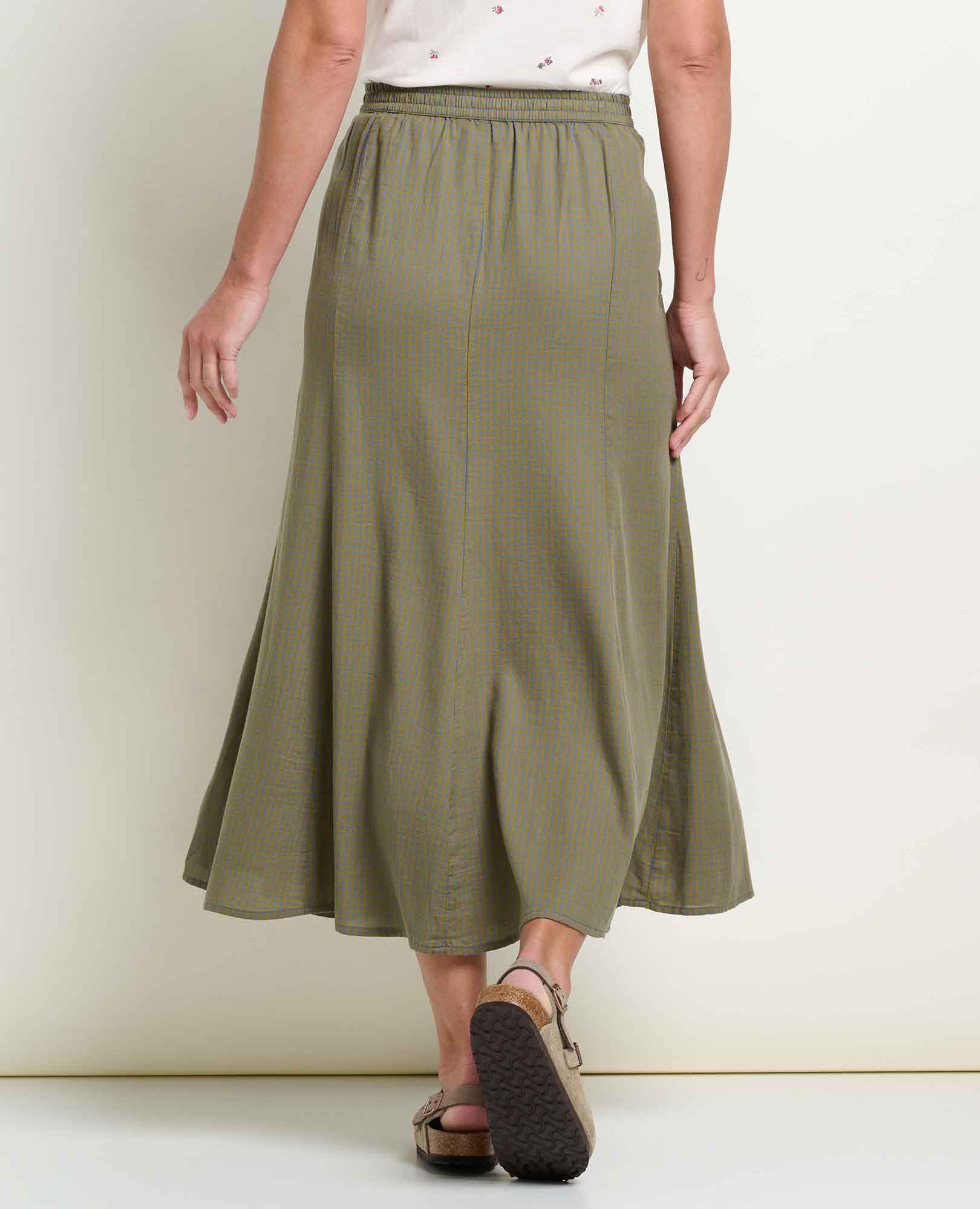 Manzana Paneled Midi Skirt