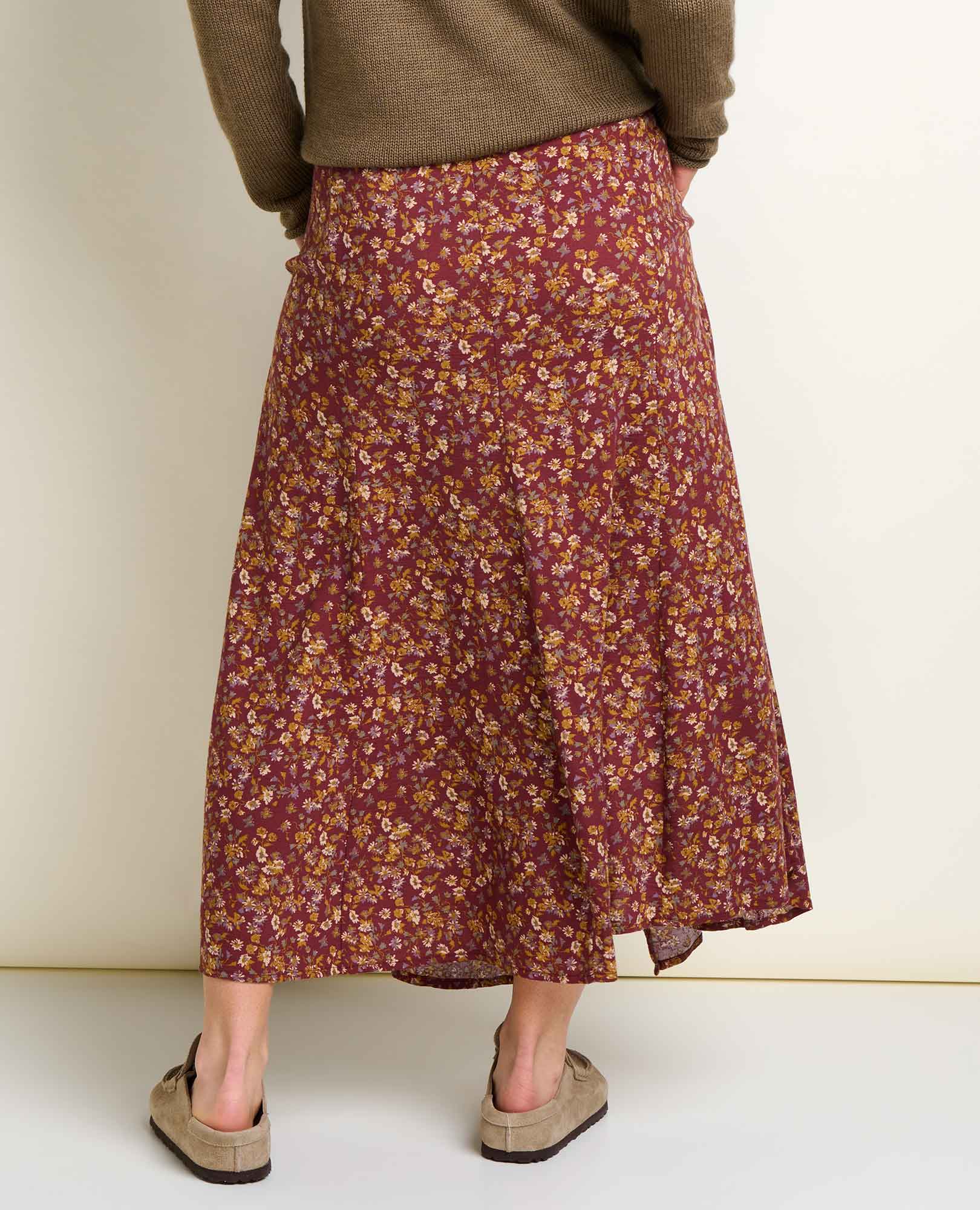 Manzana Paneled Midi Skirt