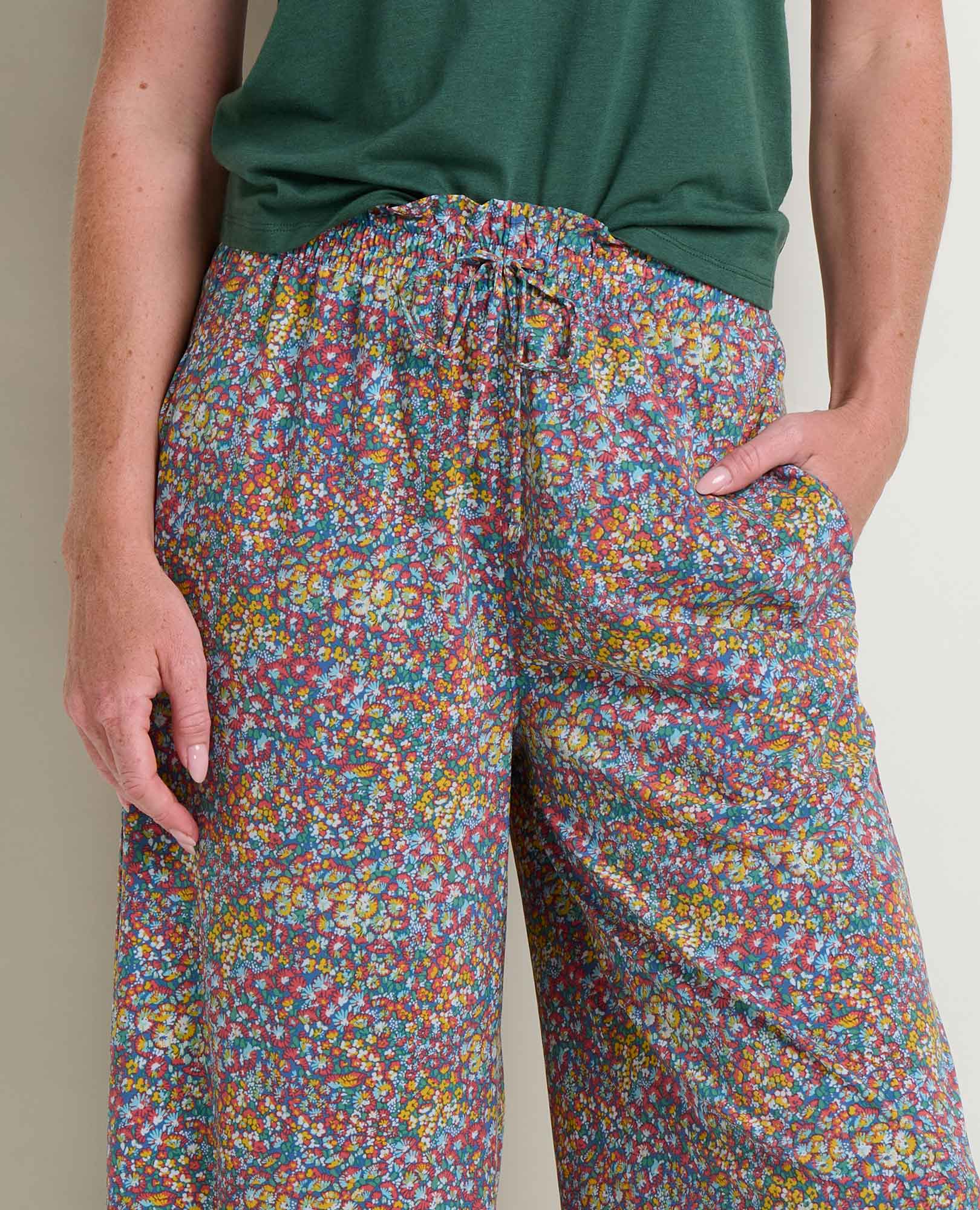 Sunkissed Wide Leg Crop Pant