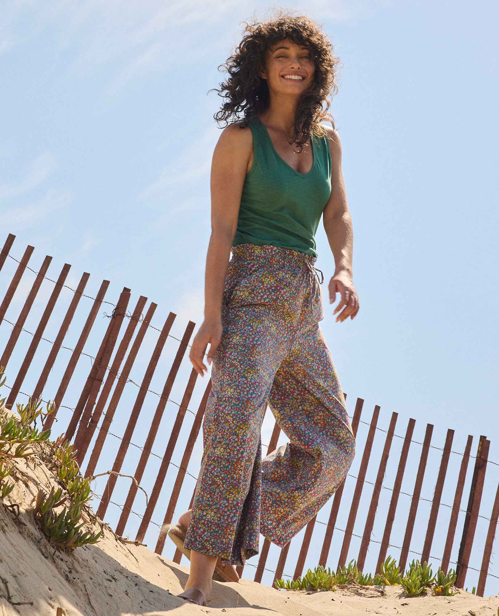 Sunkissed Wide Leg Crop Pant