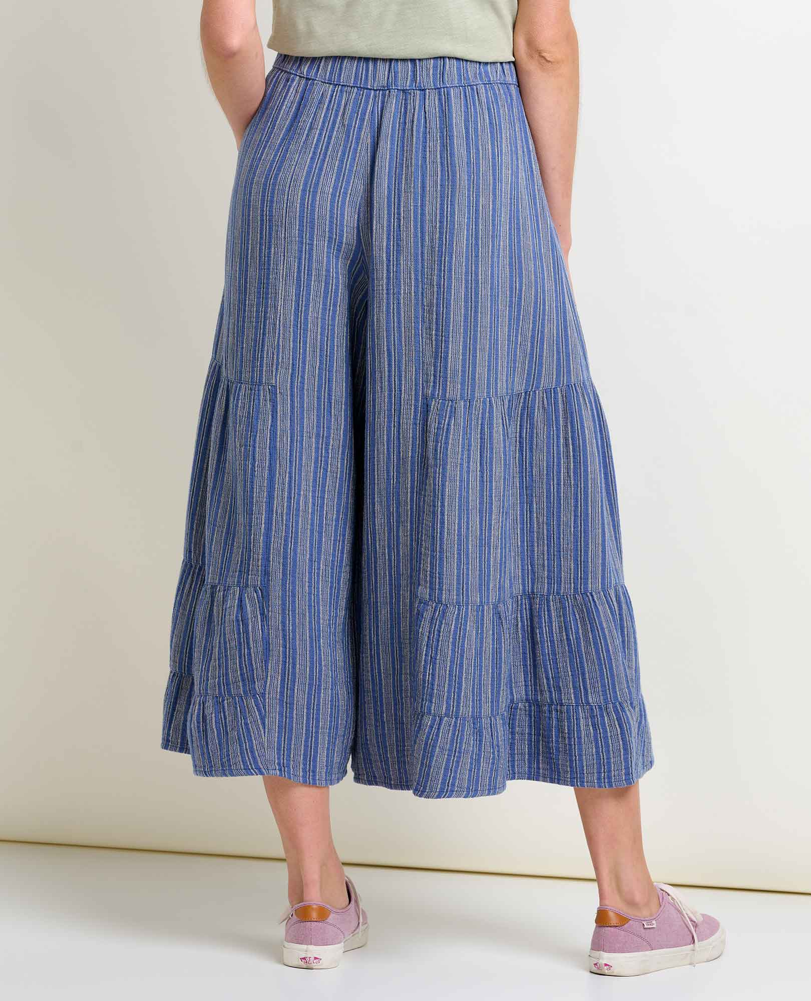 Tate Double Weave Palazzo Pant