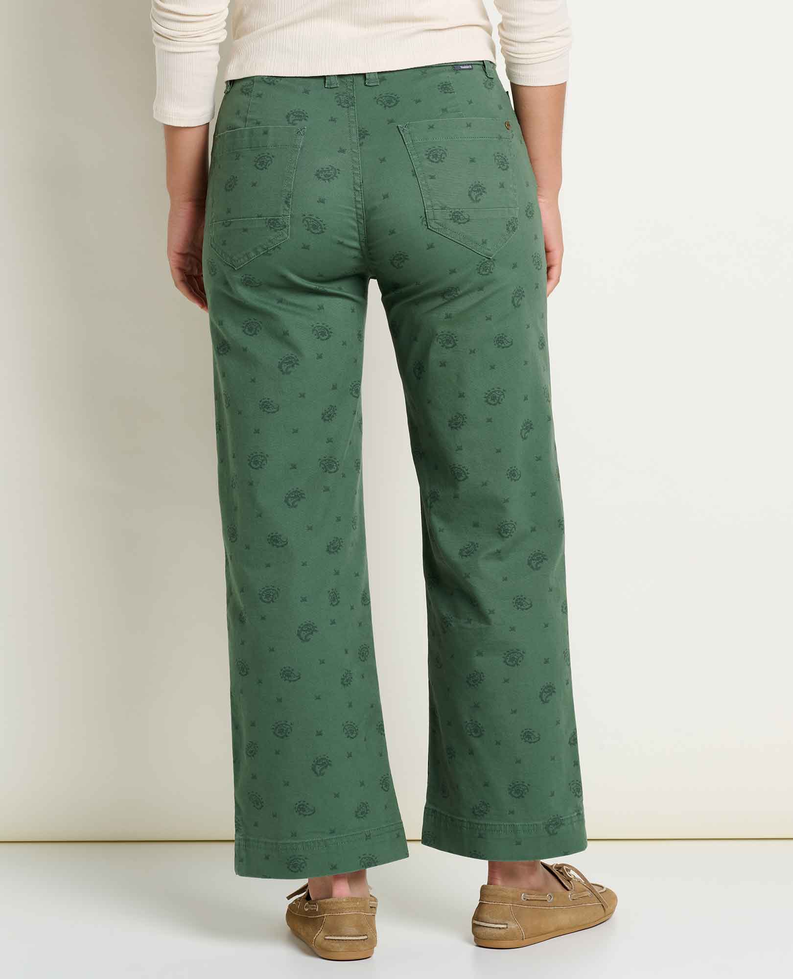 Earthworks Wide Leg Crop Pant