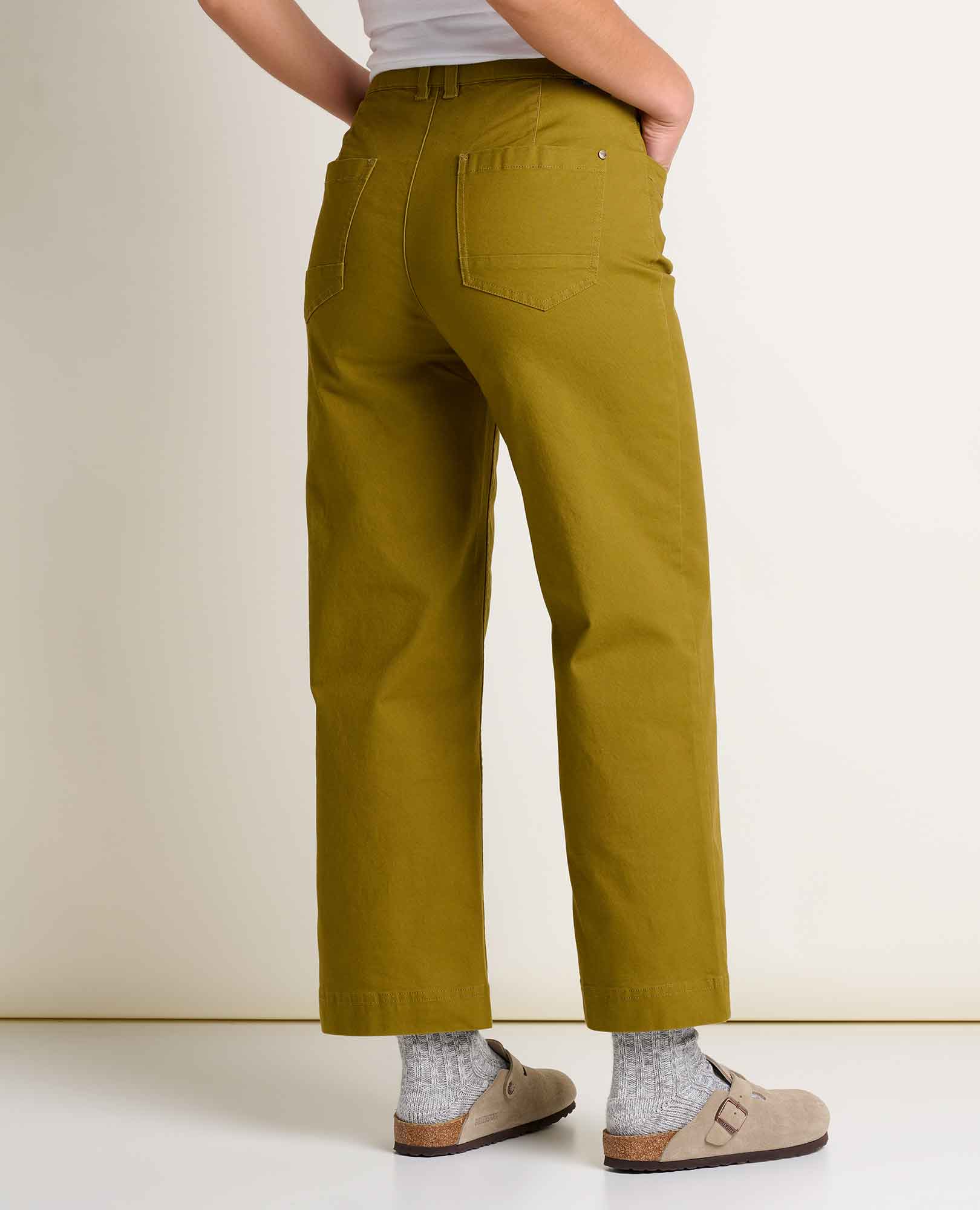 Earthworks Wide Leg Crop Pant