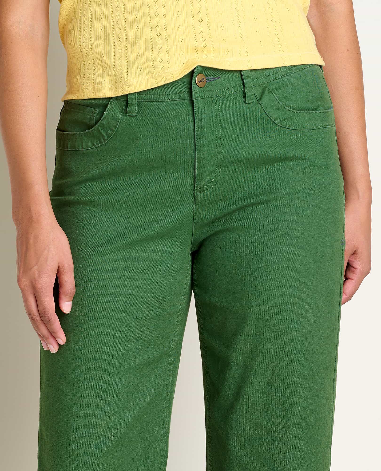 Earthworks Wide Leg Crop Pant