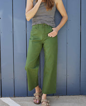 Earthworks Wide Leg Crop Pant
