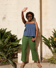 Earthworks Wide Leg Crop Pant