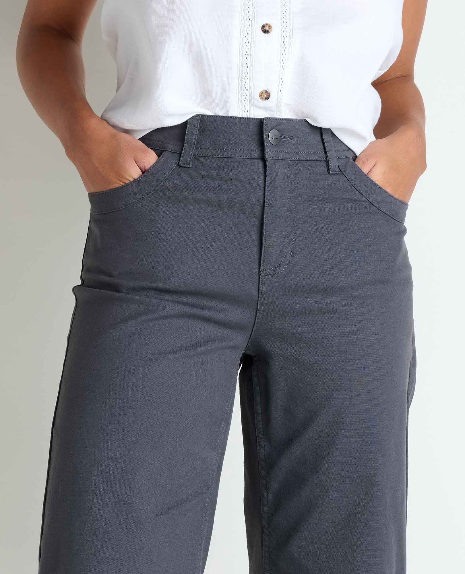 Earthworks Wide Leg Crop Pant