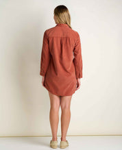 Scouter Corduroy Shirt Dress