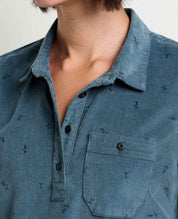 Scouter Corduroy Shirt Dress
