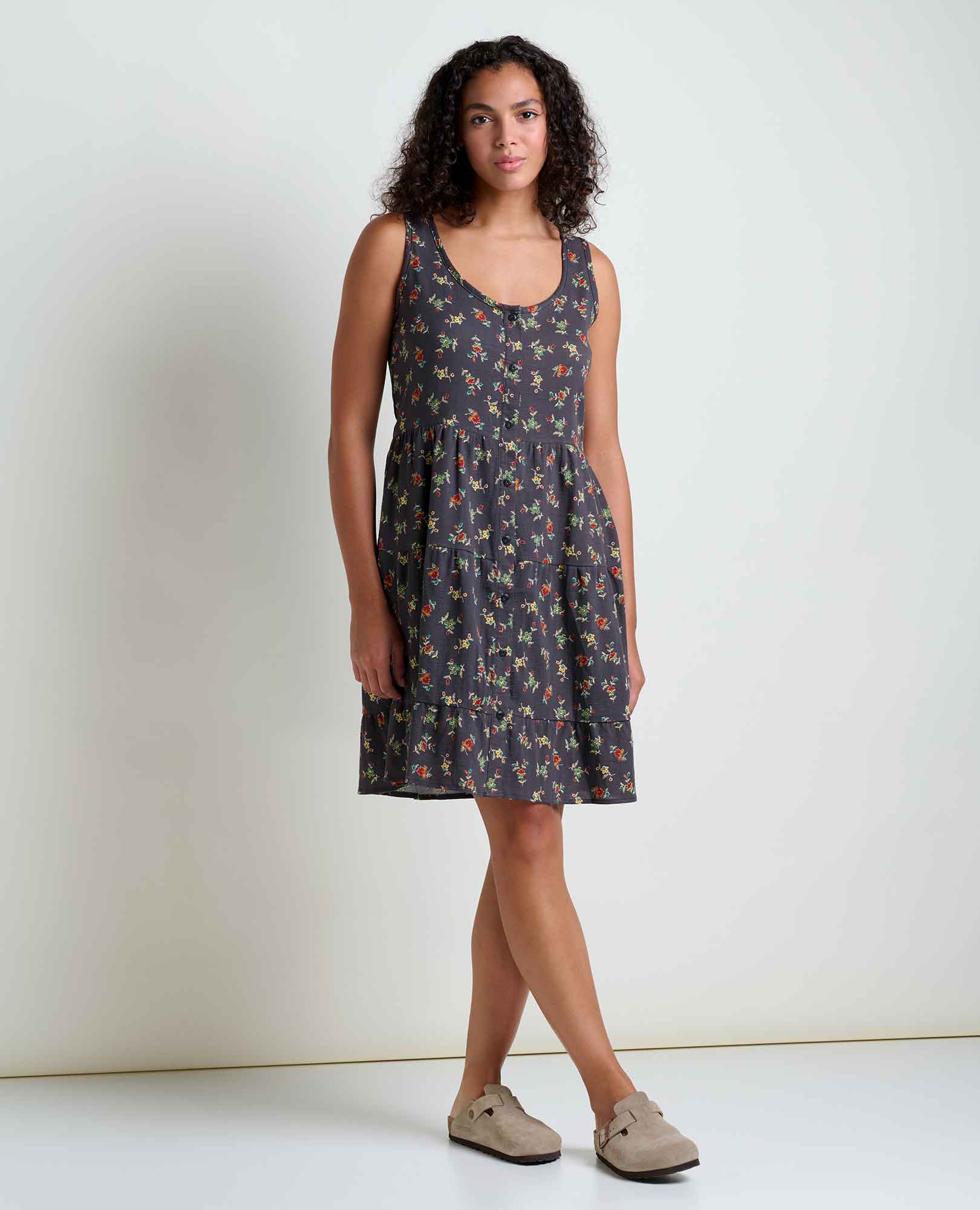 Manzana Tiered Tank Dress