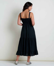 Taj Hemp Tiered Midi Dress