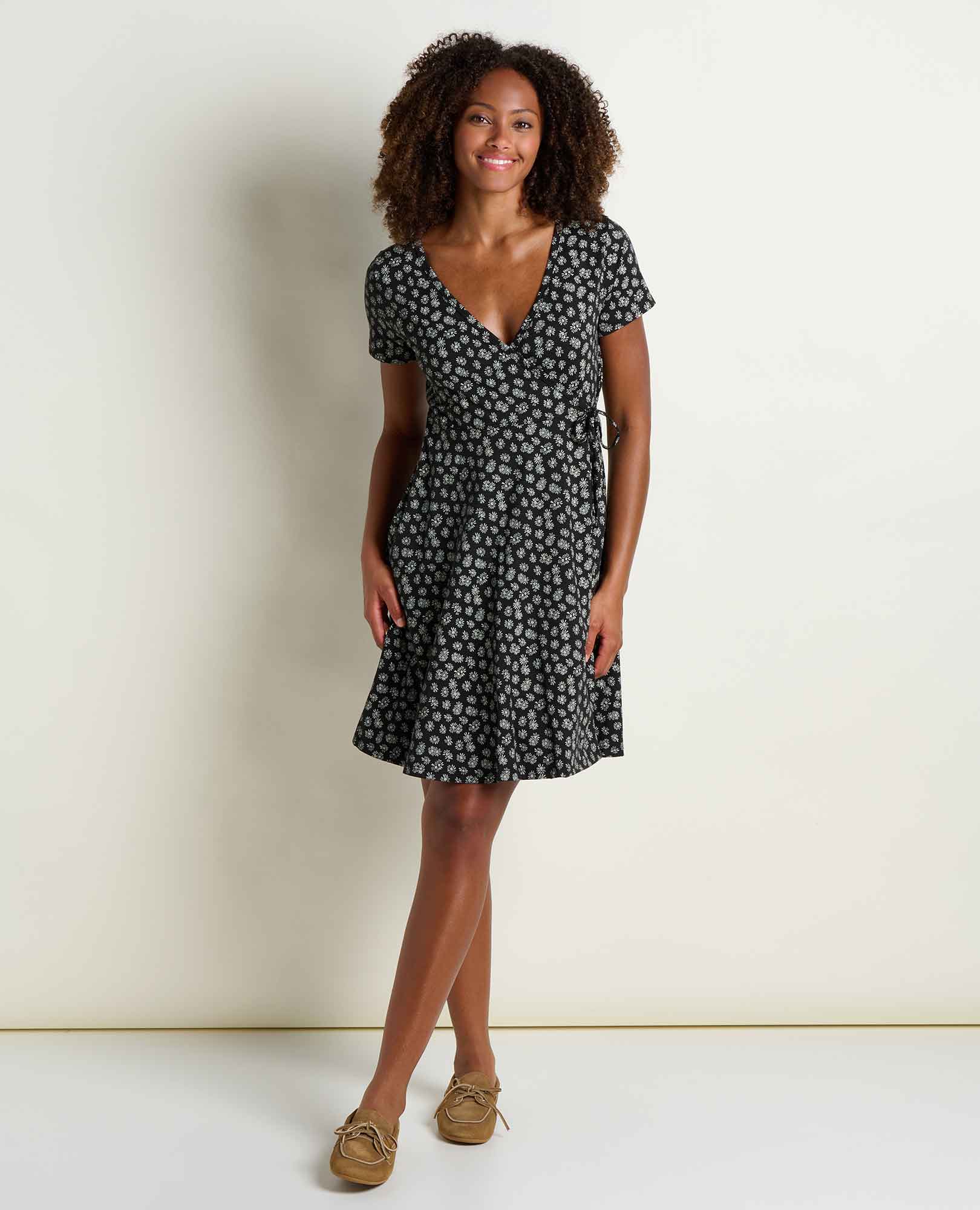 Freesia Wrap Dress