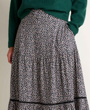 Marigold Tiered Midi Skirt