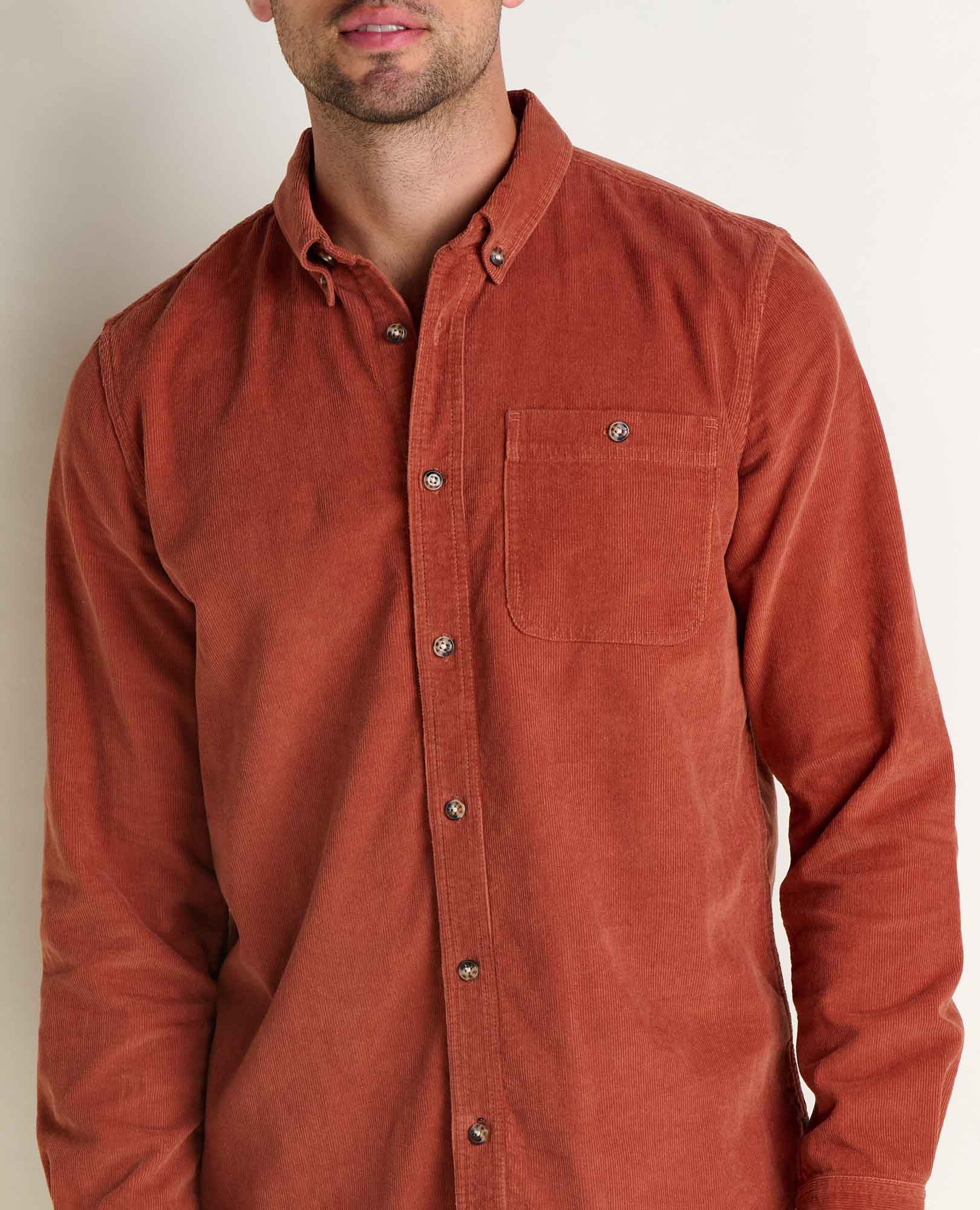 Men's Scouter Corduroy Long Sleeve Shirt