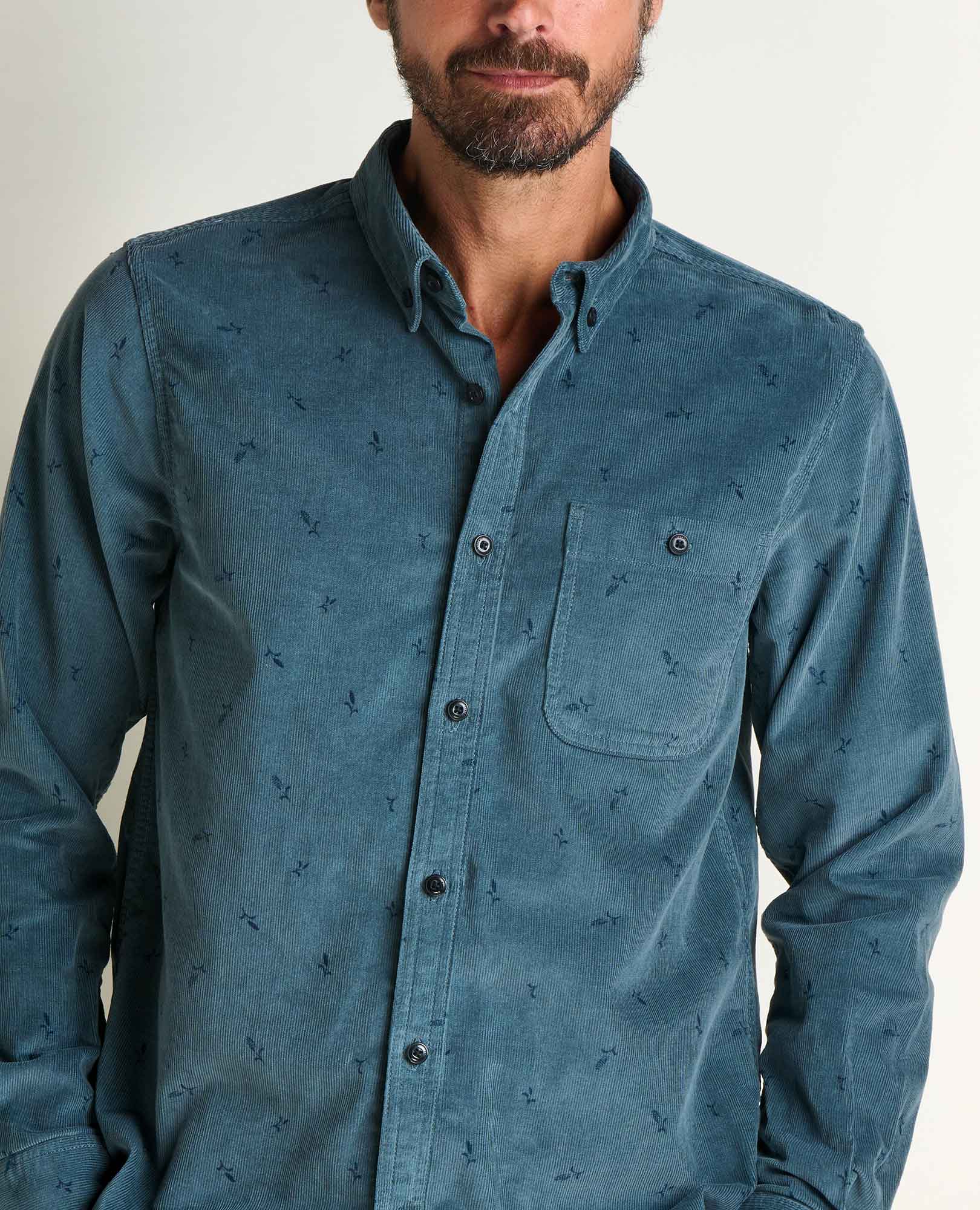 Men's Scouter Corduroy Long Sleeve Shirt