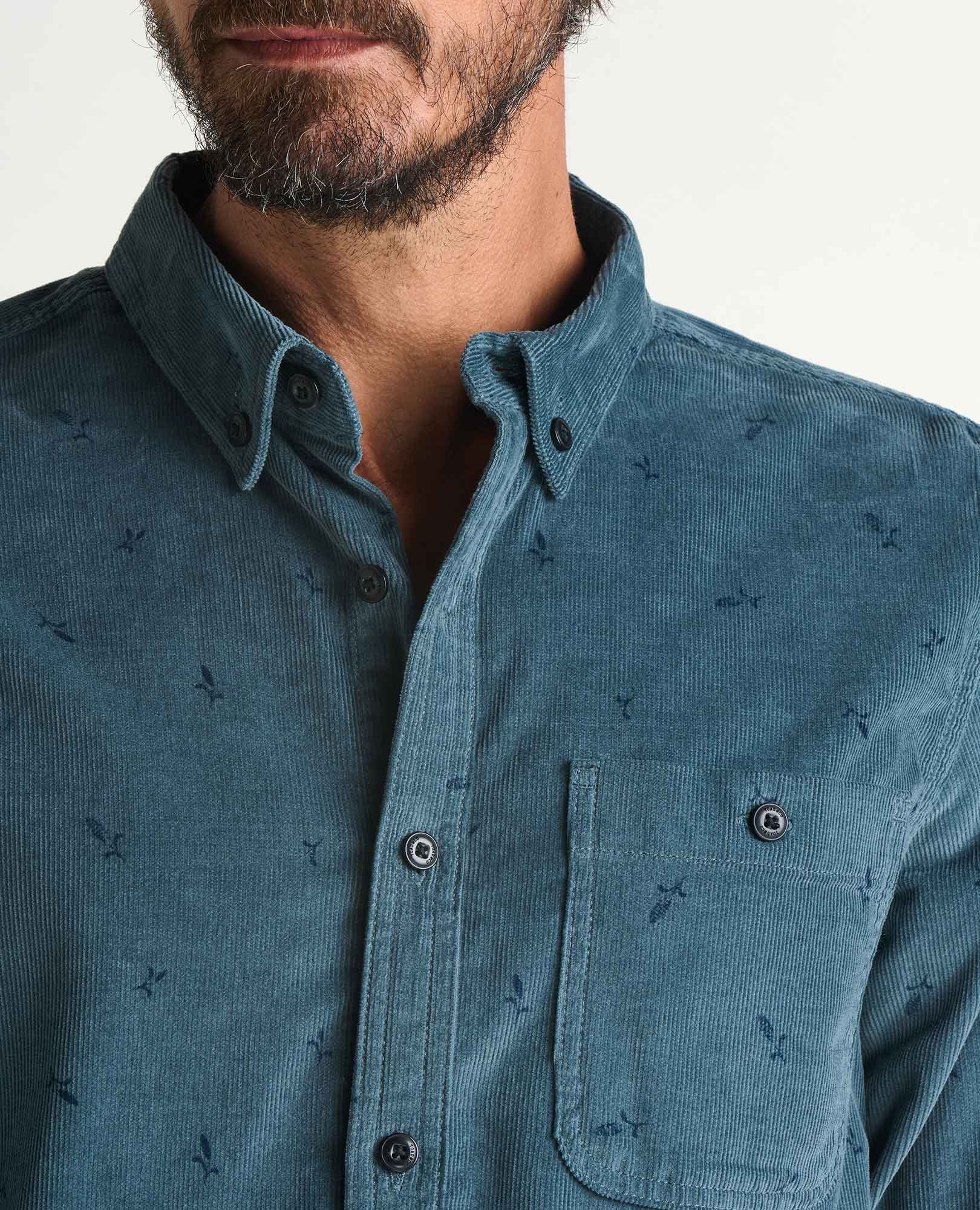 Men's Scouter Corduroy Long Sleeve Shirt