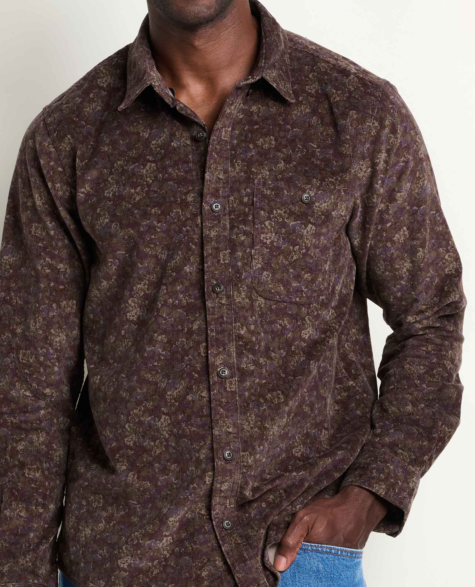 Men's Scouter Corduroy Long Sleeve Shirt